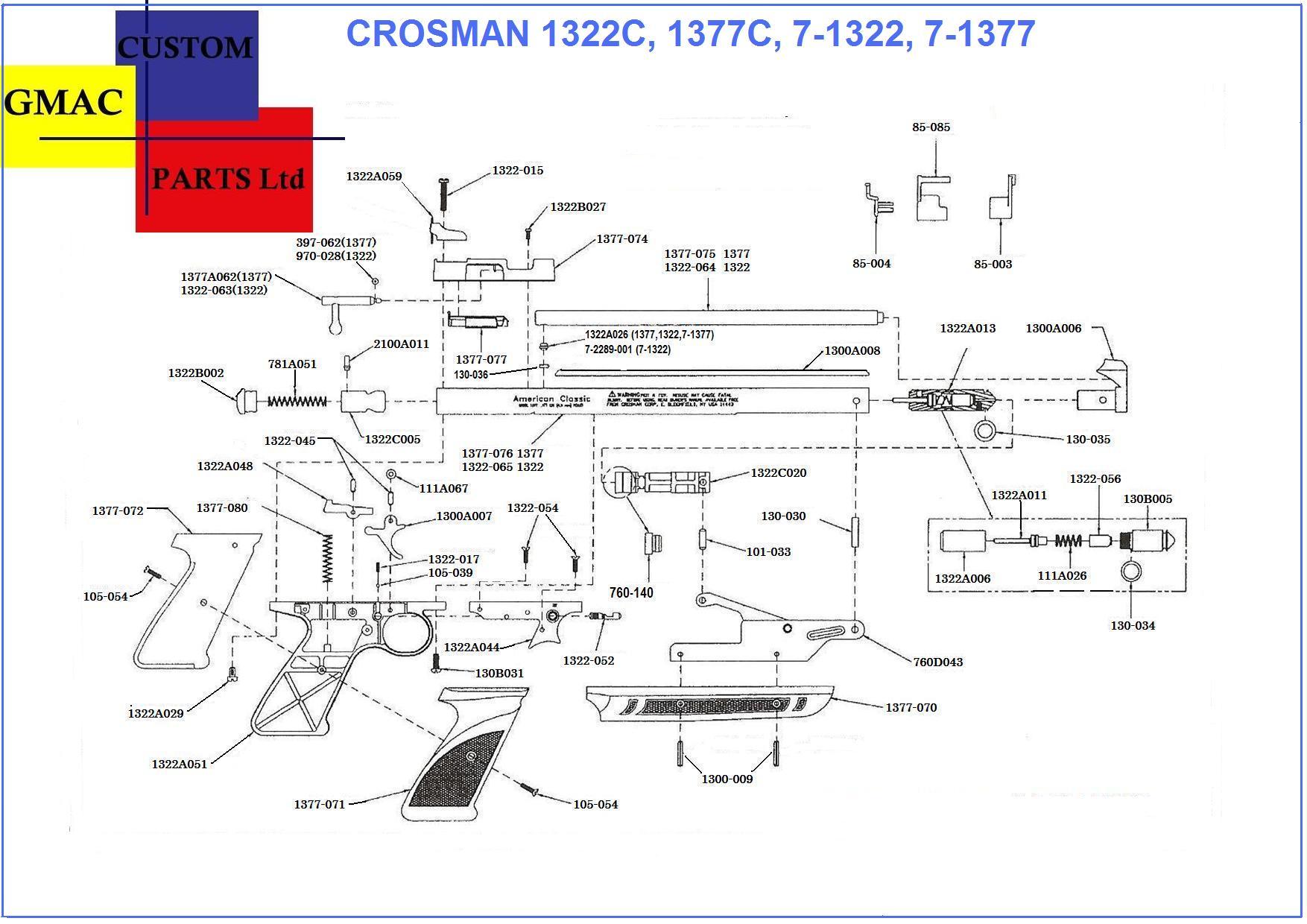crosman 1377 repair manual